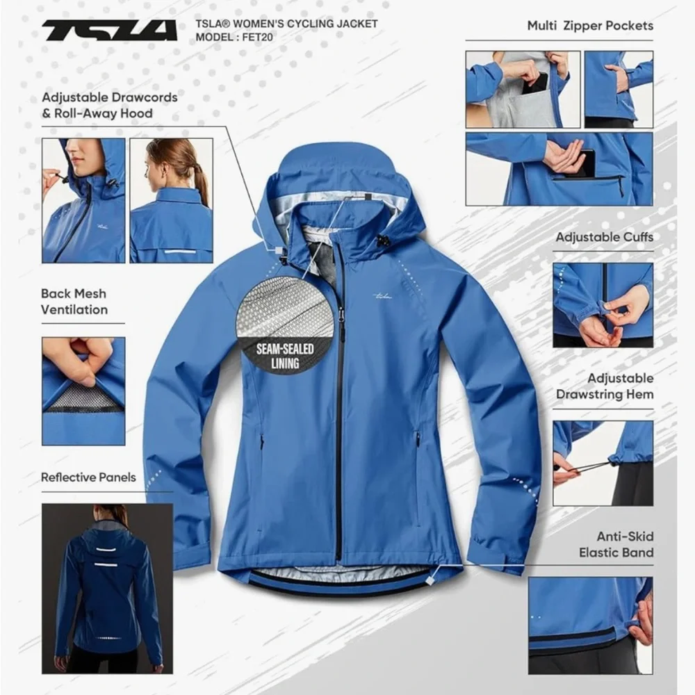 TSLA Cycling Jacket - Picture 4 of 16